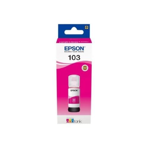 EPSON C13T00S34A EcoTank 103 أحمر - عبوة حبر أصلية