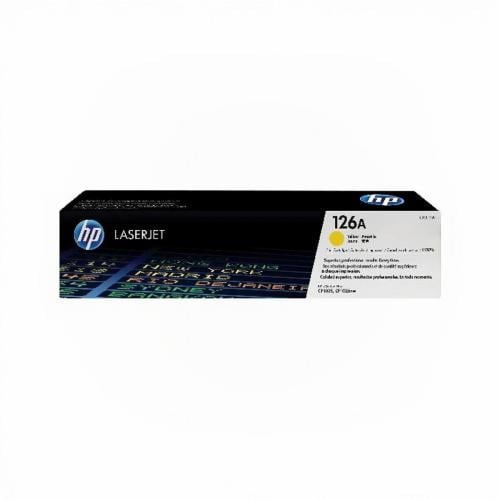 حبر طابعة اتش بي 126A أصفر / HP 126A Yellow Toner
