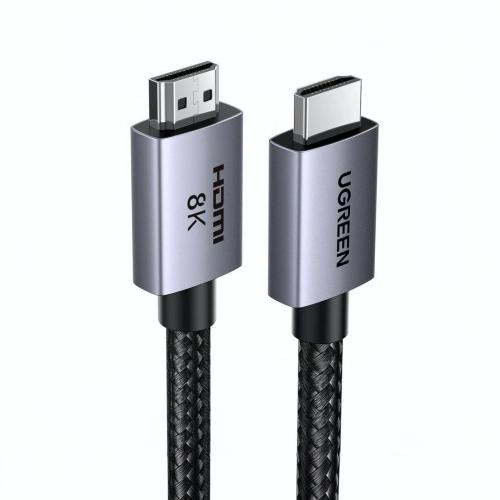 Ugreen 35376 / HDMI 2.1 / 8K / سلك شاشة مضفر 5 متر