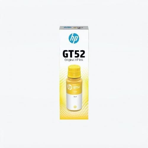 HP GT52 Yellow / عبوة حبر طابعة / أصفر