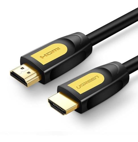 Ugreen 10129 / HDMI 1.4 / 2M / سلك شاشة دائري أسود...