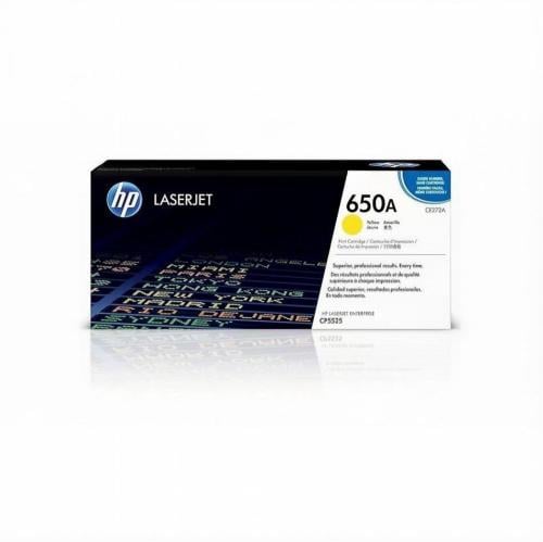 حبر طابعة اتش بي 650A اصفر / HP 650A Yellow Toner