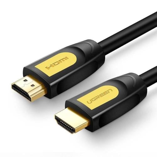 Ugreen 10115 / HDMI 1.4 / 1M / سلك شاشة دائري أسود...