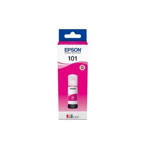 EPSON C13T03V34A EcoTank 101 أحمر - عبوة حبر أصلية