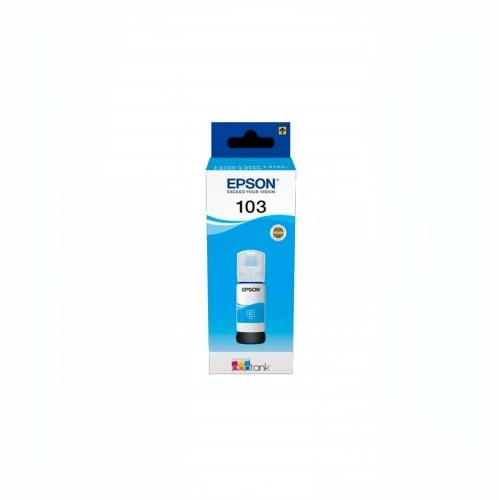 EPSON C13T00S24A EcoTank 103 سماوي - عبوة حبر أصلي...