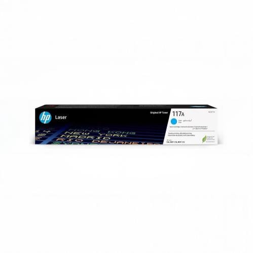 حبر طابعة اتش بي 117A أزرق / HP 117A Cyan Toner
