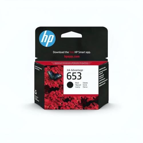 حبر طابعة اتش بي 653 أسود / HP 653 Black Ink Advan...