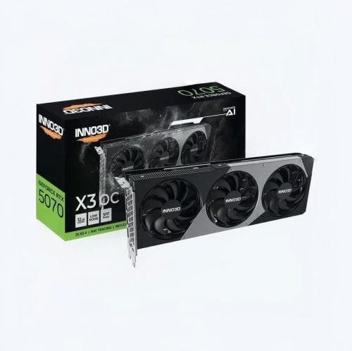 Inno3D GeForce RTX 5070 X3 OC / 12GB / GDDR7 كرت ش...