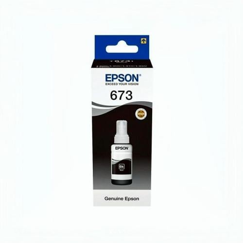 EPSON C13T67314A L800 T6731 أسود - عبوة حبر أصلية