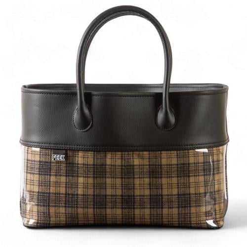 سلة المواسم أسود كاروهات