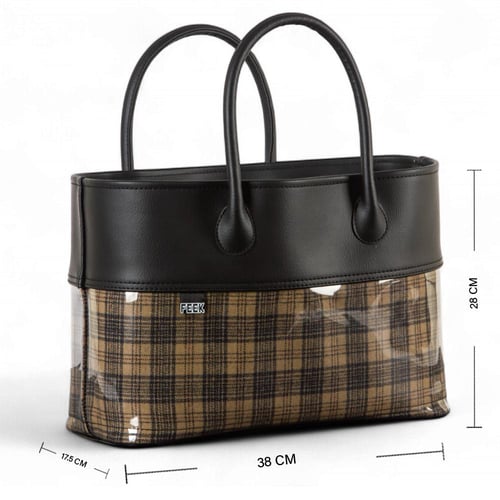 سلة المواسم أسود كاروهات