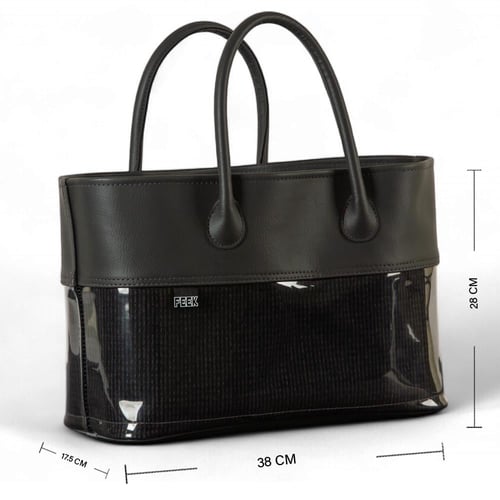 سلة المواسم رصاصي مقلم