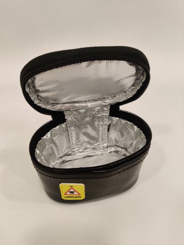 حافظة تآكل القلب أسود