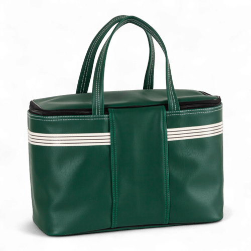 شنطة أنيقة كبيرة أخضر ملكي