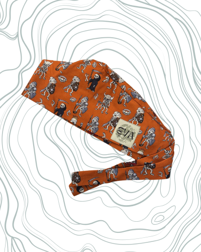 Orange pixie skeleton