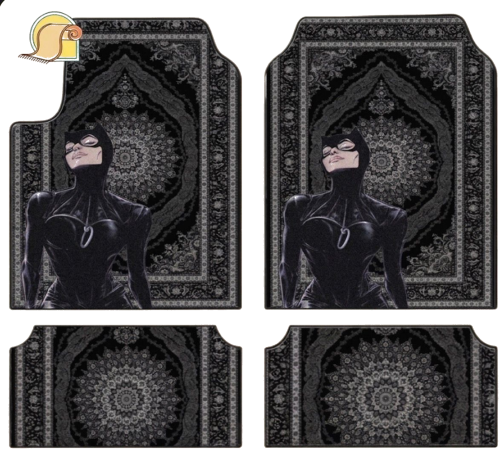 Cat Woman Car Mat