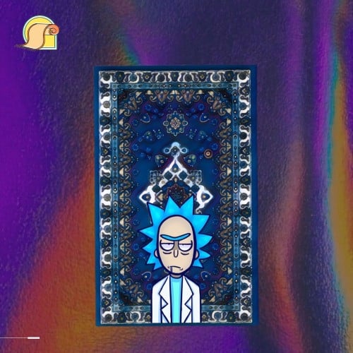 سجاد&جدارية انمي "ريك اند مورتي"