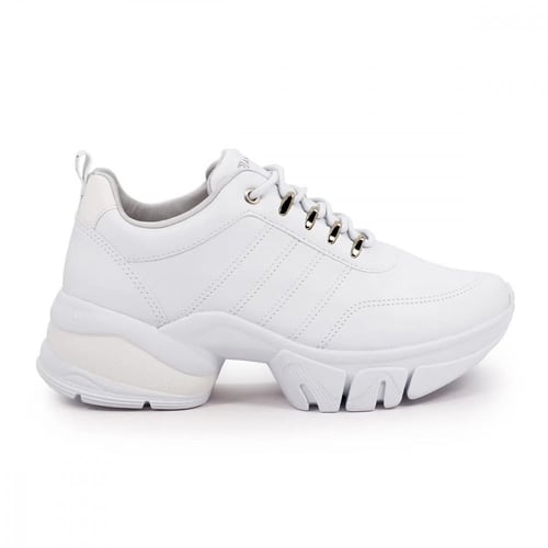 حذاء رياضي أبيض كعب عالي