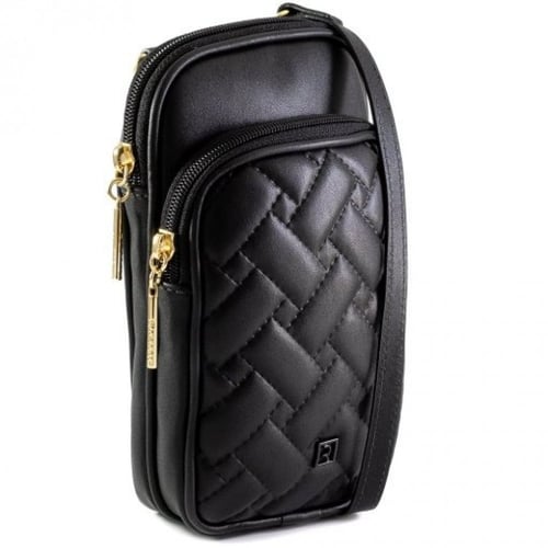 شنطة كتف نسائية سوداء صغيرة للجوال