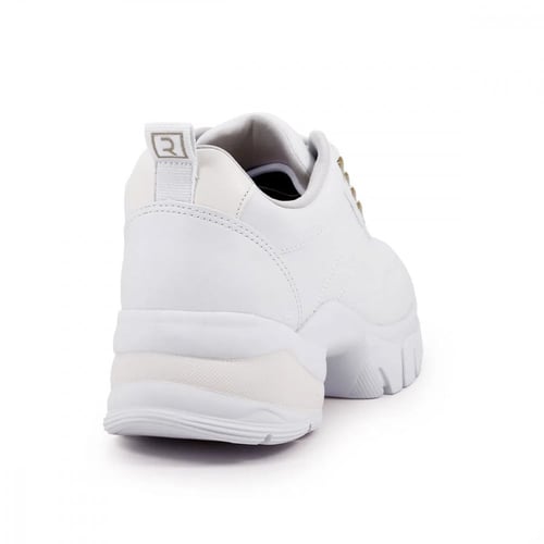 حذاء رياضي أبيض كعب عالي