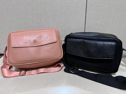 شنطة كروس نسائية بني