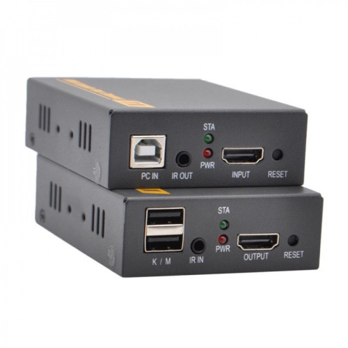 جهاز تمديد إشارة HDMI و USB عبر كيبل الشبكة