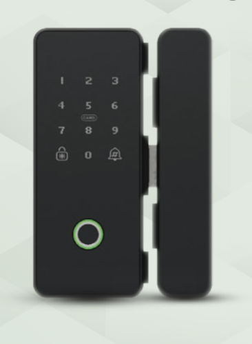 قفل ذكي لأبواب الزجاج