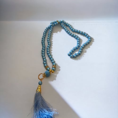 مسابح ازرق 12 حبه