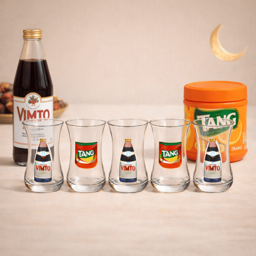 طقم كاسات رمضاني 5 قطع