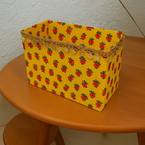 سلة شعبي باللون الاصفر