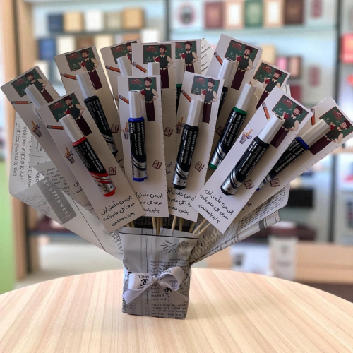 باقة اقلام ليوم المعلم١٢ حبة