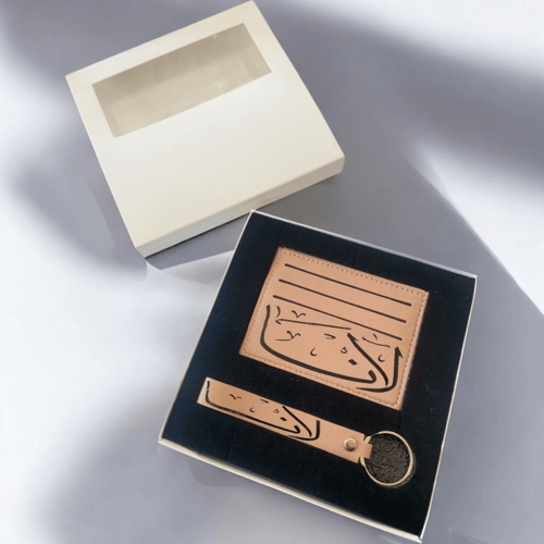 بوكس محفظه و ميداليه