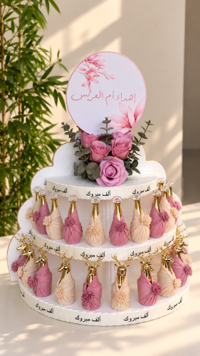 توزيعات أم العريس ( 24 حبة عطور ) جاهزة