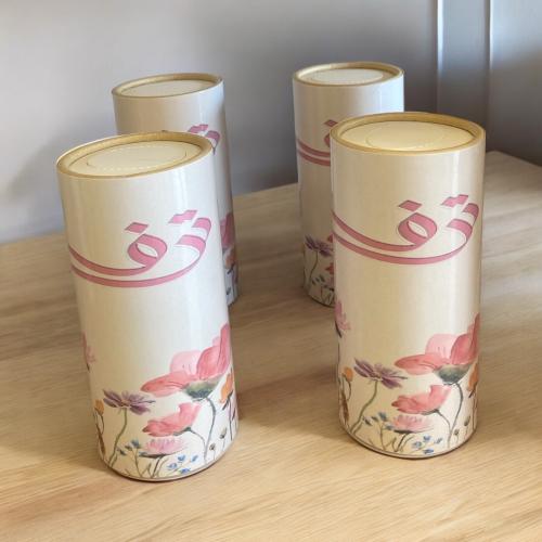 علبة مناديل بالاسم