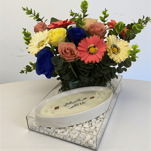 هدية يوم المدير العالمي ( شمعة)