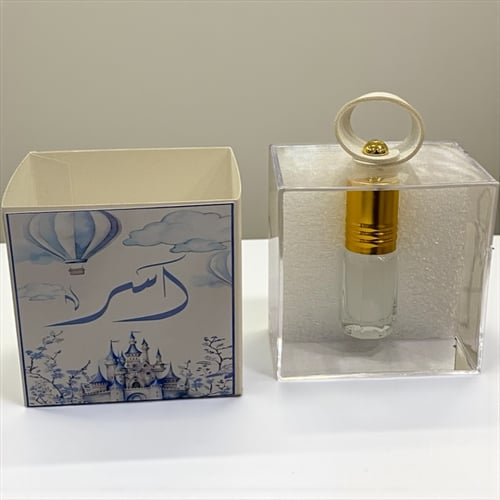 علب توزيعات مع مسك وثيم 12 حبة