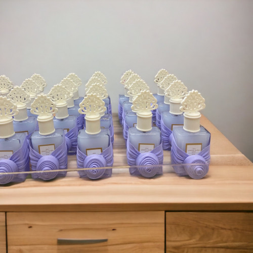 تغليف العطور بالقماش 12 حبه