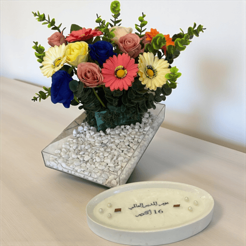 هدية يوم المدير العالمي ( شمعة)