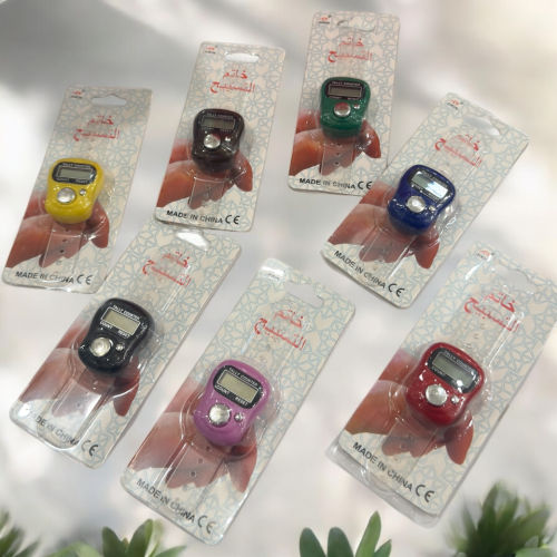 خواتم تسبيح 12 حبه ملونه