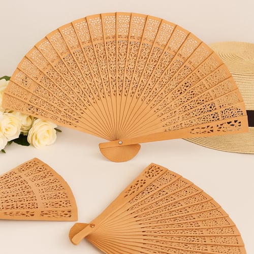 مراوح خشبية (12) حبة