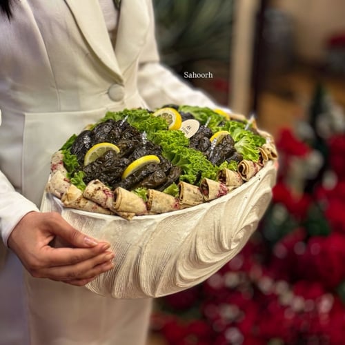 صينية تقديم فايبر