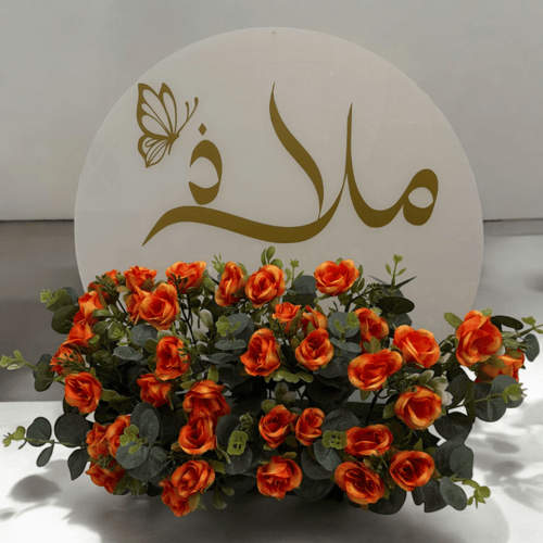 اكرلك ثلجي دائري للاستقبال