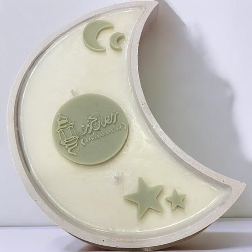 شمعة الهلال العطرية