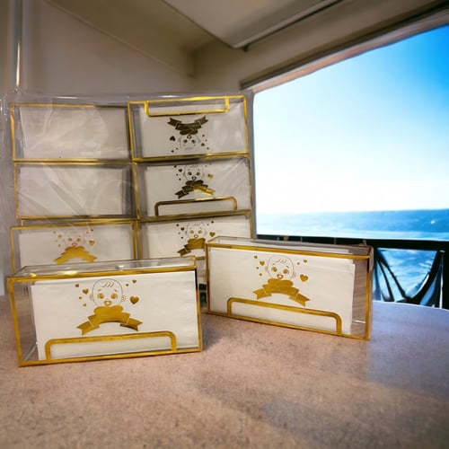 مناديل للاستقبال مواليد