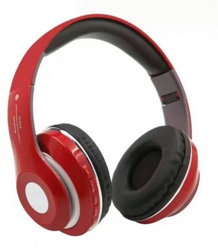 سماعة بلوتوث لاسلكية قابلة للطي موديل STN13 احمر