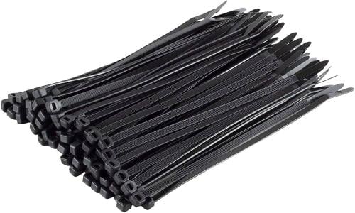 CABLE TIES 2.5 X 196 MM BLACK