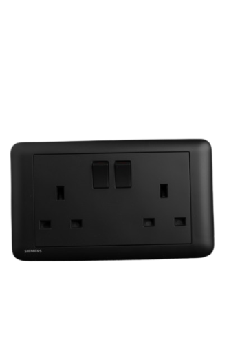 فيش مزدوج 13 أمبير مع مفتاح سيمنس