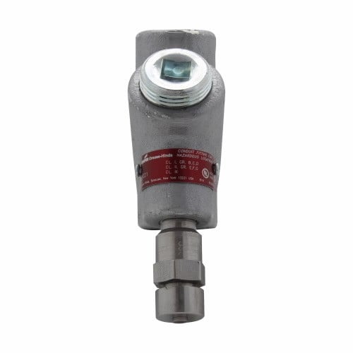 EVD2 FEMAL HUB SEALING FITTING W/DRAINS 3/4