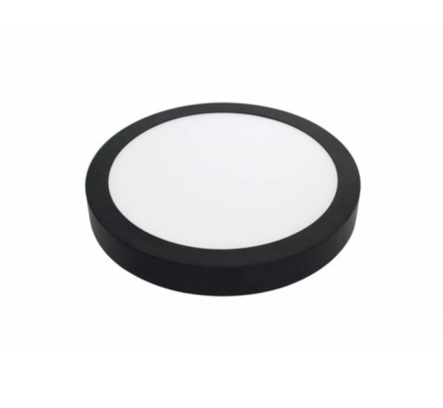 Lattish lamp, 8 inch, 20 candles, with black frame