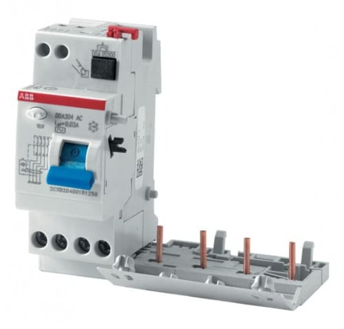مفتاح مع قاعدة 25 امبير 100مل - RCD FI-BLOCK FOR S...